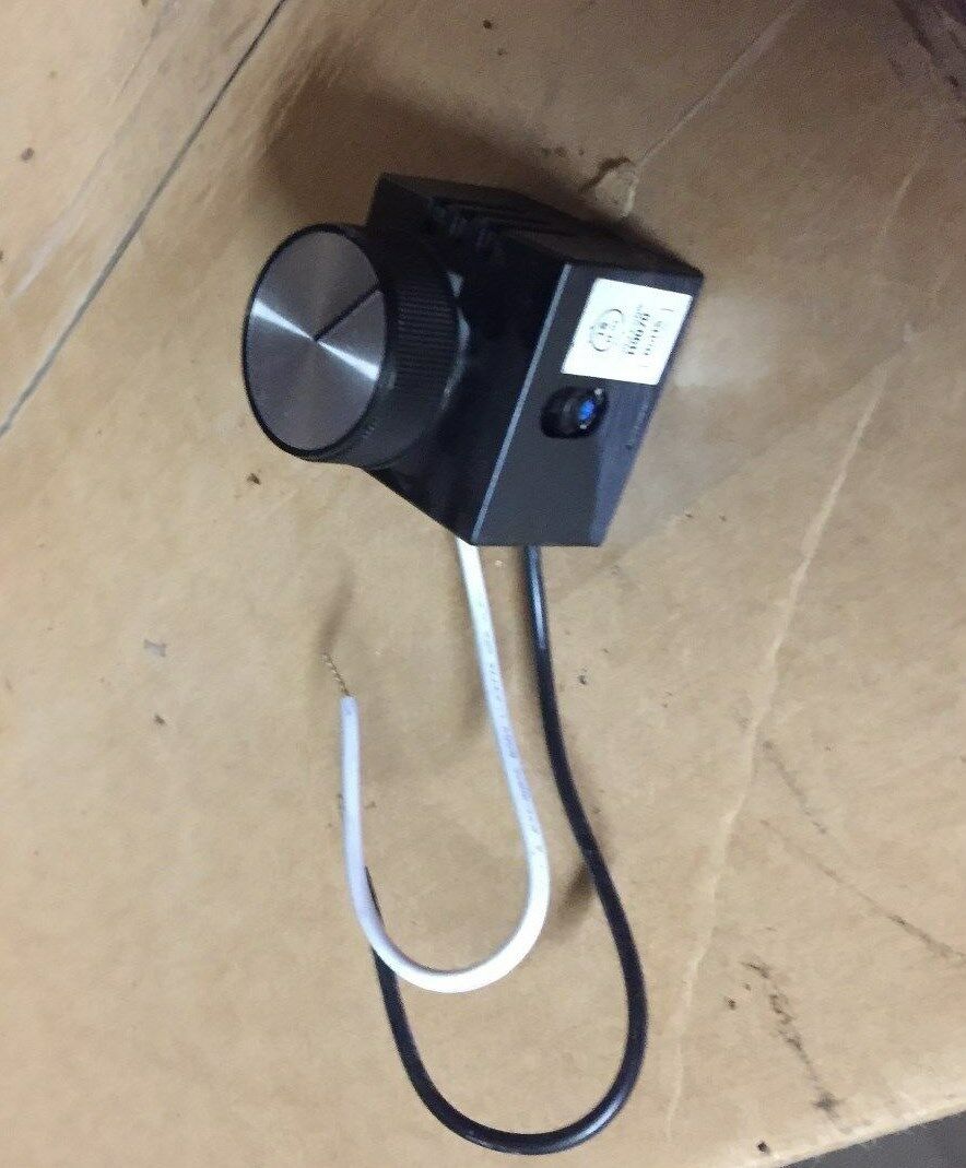 Alaska Coal Stove Rheostat panel mount blower control SKU 2586