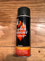 Alaska Coal stove - Mojave Red spray paint - SKU 2555-MRED
