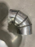 6" Stainless Steel stove pipe Elbow - 316 grade