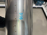 6" X 24" Stainless Steel stove pipe - 316 grade