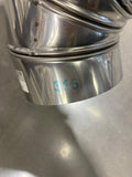 6" Stainless Steel stove pipe Elbow - 316 grade